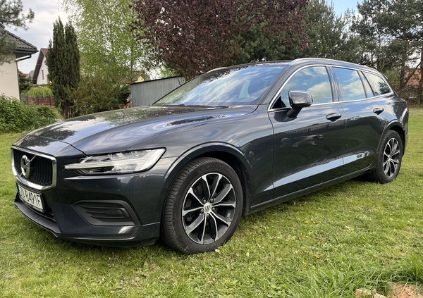Volvo V60 cena 78900 przebieg: 164000, rok produkcji 2018 z Zawiercie małe 407